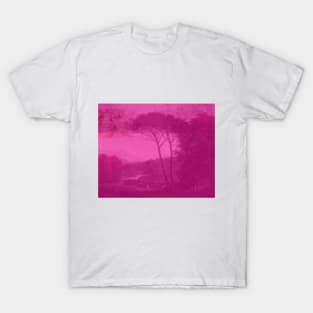 Pink Landscape T-Shirt